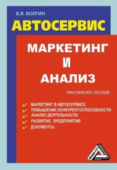 Владислав Волгин - Автосервис. Маркетинг и анализ: Практическое пособие