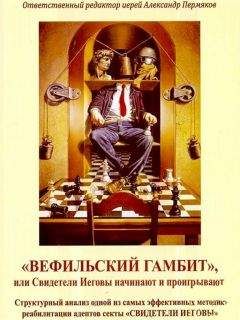 Иерей Александр Пермяков - «Вефильский Гамбит», или Свидетели Иеговы начинают и проигрывают. Структурный анализ одной из самых эффективных методик реабилитации адептов секты &quot;Свидетели Иеговы&quot;