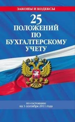 Коллектив авторов - 25 положений по бухгалтерскому учету